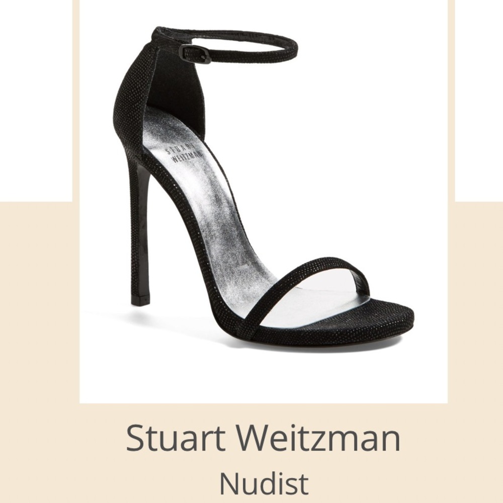 Stuart Weitzman nudist high sandals